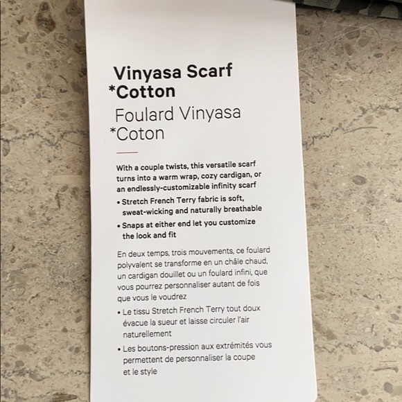 LAST ONE: Lululemon Camo Vinyasa Scarf - Picture 10 of 11